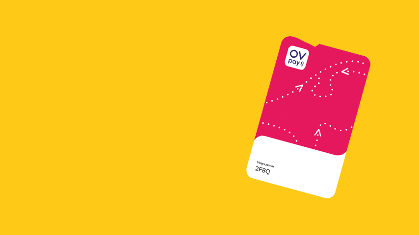Back of OV-Pas on NS yellow background. No text is on the customisable part.